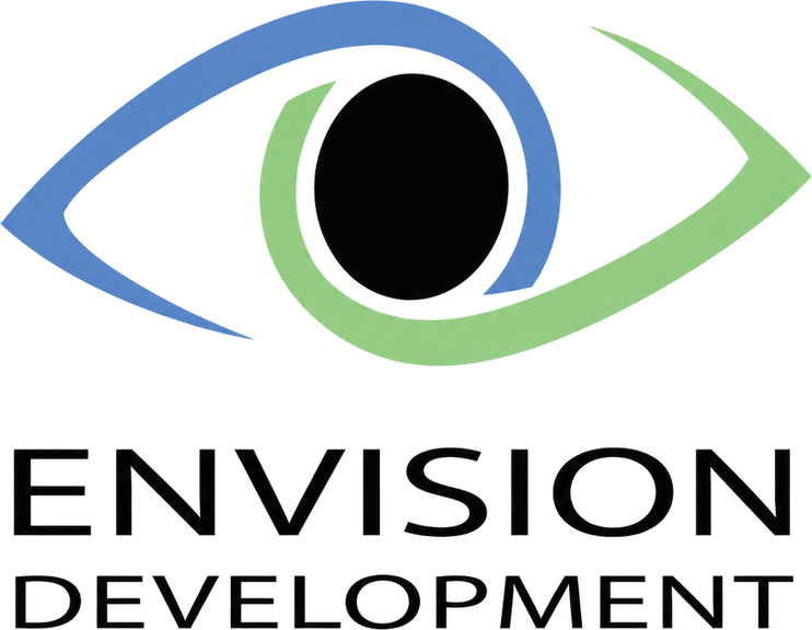 Envision Development logo, 2011